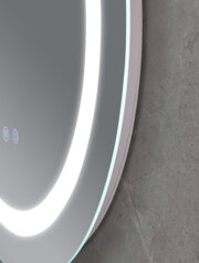 MIXXUS PLAIN MC02-60 Дзеркало (годинник, LED-підсвічування, антизапотівання