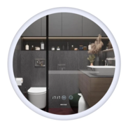 MIXXUS PLAIN MC10-60 Дзеркало (годинник, LED-підсвічування, антизапотівання)