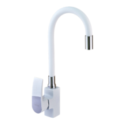 MIXXUS MAGNUM 011 (NUT) WHITE-CHR REFLECTOR WHITE Змішувач гибкий Білий