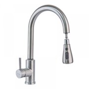MIXXUS LUX-014 SENSOR Змішувач для кухні сенсорний з висувною лійкою з нерж. сталі SUS304