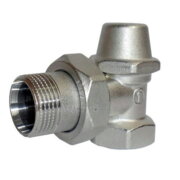 Giacomini R14 X035 Кран нижній на колектор кутовий 1