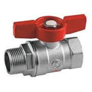 Giacomini R254X004 Кульовий кран  3/4" зв. черв. мет