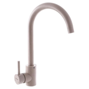 MIXXUS SUS-011 BEIGE Круглий високий Змішувач для Кухні з нерж.SUS304 (цв. бежевий)