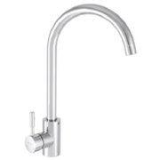 MIXXUS SUS- 011-B CHROME Змішувач для умивальника з нерж. SUS 304(цв. білий.10 шт./ящ)