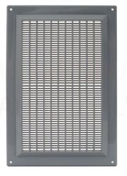 Решітка VR2517P пластикова, 250x170mm Сіра
