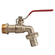 WATERPRO WP100-20 - 3/4" Кран пивний, ручка "важіль" червона (14шт/уп)