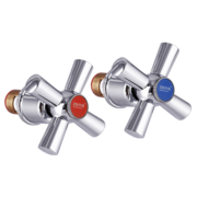 ZERIX  HANDLES  SET -A722 Ручка ( з кранбуксами. кераміка)