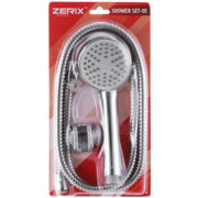 ZERIX SHOWER SET-01 (шланг, лійка, кронштейн) (40 шт/ящ)
