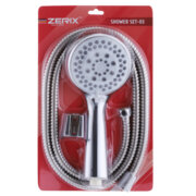 ZERIX SHOWER SET-03 (шланг, лійка, кронштейн) (20 шт/ящ)