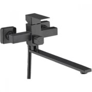 ZERIX KUB-006 (EURO) BLACK Змішувач для ванни з нерж. сталі SUS304 (кільк. чорний