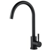ZERIX LUX-011 BLACK Змішувач для кухні з нерж. сталі SUS304 (кільк. чорний)