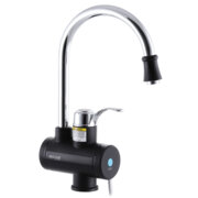 MIXXUS Electra 240-Е Вlack Водонагрівач 3 kw проточ. нерж.з індикатором темп. на мийку