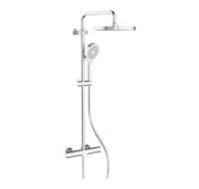 KOER KB-55013-01 Душова колона з термостатичним змішувачем, 3 функції (Колір хром)