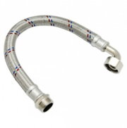 Гнучкий шланг з коліном PEDROLLO TFG-5 - 50см. (FAF1050MFCT34L), 4009220000