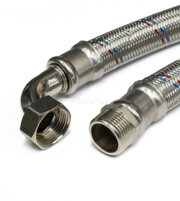 Гнучкий шланг з коліном PEDROLLO TFG-6 - 60см. (FAF1050MFCT34L), 4009220000