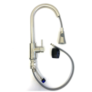 KRAFT KRF 3011 CHROME - Змішувач Кухня нержавійка Витяжний
