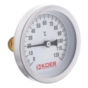 KOER KT.672A D=63мм 120 град. Термометр накладний з пружиною (88 шт/ящ)