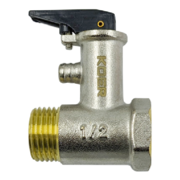 KOER KR.1046.K - 1/2” 6BAR Запобіжний клапан для бойлера (з ручкою)
