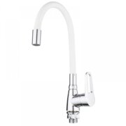 MIXXUS ELBA 014 (NUT) REFLECTOR WHITE (без підведення) Змішувач для кухні