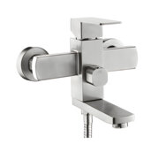 ZERIX KUB-009 (EURO) Змішувач для ванни із нерж. сталі SUS304