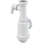 AlcaPlast A443-DN50/40 Сифон для миття з накидною гайкою 6/4"
