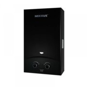 MIXXUS GWH-0210 BASIC BLACK Газова колонка димохідна 10 л/хв (колір чорний) (1 шт/ящ)