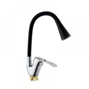 CHAMPION YUB 011-181 (NUT REFLECTOR BLACK Зміш. для кухні з силік. виливом (кол.вил.чорний)