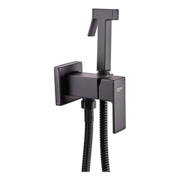 ZERIX LEB9-123 Black Змішувач для гігієнічного душу (з лійкою) (кіл. чорний)
