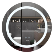 MIXXUS PLAIN MC03-60 Дзеркало з LED Touch, Anti-fog, димером, рег. яскр. (5 шт/ящ)