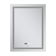 MIXXUS PREMIUM FLASH MR21-70x90 Дзеркало (LED Touch, Anti-fog, димер рег. яскр., годин.) (