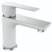 MIXXUS PREMIUM EVA 001 (WHITE) Змішувач для умивальника (кол. білий) (10 шт/ящ)