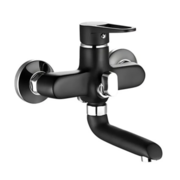 MIXXUS ELBA 009 (EURO) BLACK Змішувач для ванни