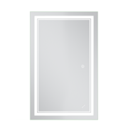 MIXXUS PREMIUM QUADRO MR20-50x80-REVERSE Дзеркало (LED Touch, Anti-fog, димер рег. яскр.) (5шт/ящ)