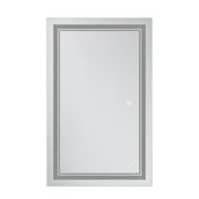 MIXXUS PREMIUM QUADRO MR20-50x80-REVERSE Дзеркало (LED Touch, Anti-fog, димер рег. яскр.) (5шт/ящ)