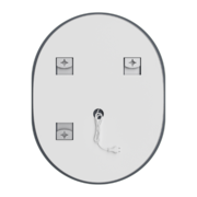 MIXXUS PREMIUM ELLIPSE MV05-80x70-REVERSE Дзеркало (LED Touch, Anti-fog, димер (3-6,5kK)) (5шт/ящ)