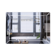 MIXXUS PREMIUM CUBIC MR14-70x50-REVERSE Дзеркало (LED Touch, Anti-fog, димер рег. яскр.) (5 шт/ящ)