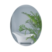 ZERIX FUSION MOZ02-450x600 Дзеркало настінне овальне з декором (15 шт/ящ)