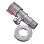 MIXXUS VAL - 02 - 1/2x1/2 Кран для підключення сантехприладів з нерж. ст. SUS304