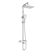 MIXXUS PREMIUM VIRGO 009-J Душова колона з термостат. змішувачем, 3 функції (Колір хром) (3 шт/ящ)
