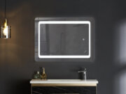 MIXXUS TWEE MR09-80x60-REVERSE Дзеркало з LED Touch, Anti-fog, димером, рег. яскр. (5 шт/ящ)