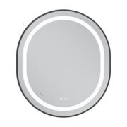 MIXXUS PREMIUM ELLIPSE MV05-80x70-REVERSE BLACK Дзеркало (LED Touch, Anti-fog, димер(3-6kK))(5шт/ящ)
