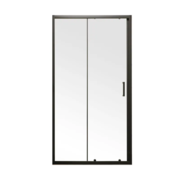 MIXXUS PREMIUM DIVERSE SD01-100*185-TR BLACK Двері в нішу,прозоре скло 5 мм(1ш/ящ)