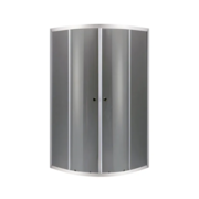 MIXXUS PLAIN SC01-90x90x185-GR CHROME Душова кабіна без піддону сіре тоноване скло 4мм (1 шт/ящ)