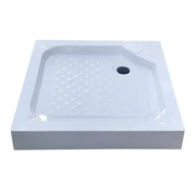 MIXXUS CUBIC ST01-90x90x13 Душовий піддон з сифоном діаметр зливу 52 мм (1 шт/ящ)