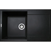 INOVITA HORIZON MEDIUM 700х500х230 Чорна - 03 Мийка кухонна гранітна (Без сифона)