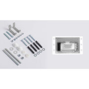 KOER KT-0502-05 Компл.інсталяц.для унітазу(з пан. змиву KT-0602-05 ЧОРНА МАТОВА +звукоіз.) (1шт/ящ)