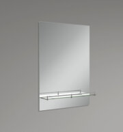 ZERIX SANSA MRZ05-500x700x105 Дзеркало настінне прямокутне з полицею (10 шт/ящ)