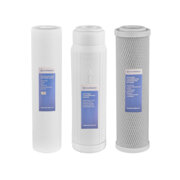 EUROPRODUCT EPV-100 Комплект змінних картриджів (ППР 5мкм+пом'якшення+спрес.вугілля) (10 шт/ящ)