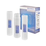 EUROPRODUCT EPV-101 Комплект змінних картриджів (ППР 5мкм+актив.гран.вуг.+ППР 1мкм) (10 шт/ящ)