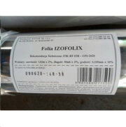 IZOFOLIX Фольга  105 мікрон 50м для теплої підлоги  KOTAR